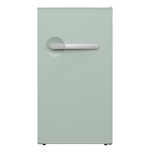 Frigidaire Refrigerator-Retro Mini Fridge Energy Saving-Adjustable Thermostat Control- Ideal for Dorm, Office, RV, Garage, Apartment 3.1 Cu Ft, GREEN