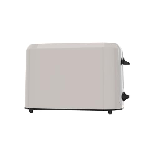 BLACK+DECKER 2-Slice Toaster, Extra-Wide Slots, 7 Shade Settings, Bagel & Frozen Functions, Removable Crumb Tray, Baked Stone