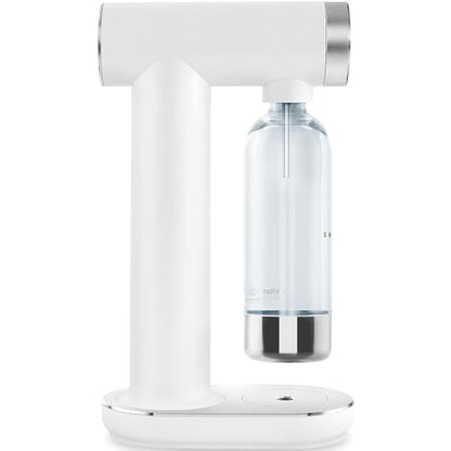Smeg SKC01WHM Soda Maker, Non-Slip Feet, Space Saving Design, 800ml, Matte White
