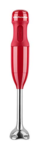 KitchenAid KHB1231QHSD 100 Year Limited Edition Queen of Hearts Corded Hand Blender, 3 Speed, Passion Red