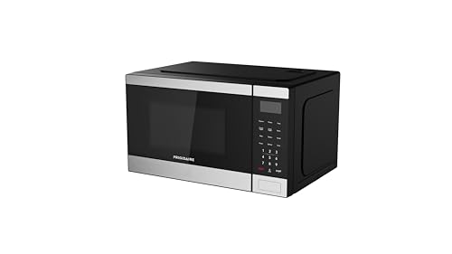 Frigidaire 0.9 CU. FT. Microwave, Digital Control Panel - Auto Cooking Settings - Child Safety Lock - Stainless Steel