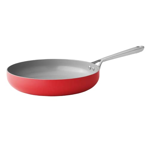 MEMBER MARK 11-Piece Modern Ceramic Cookware Set in Red 23x15x11