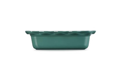 Le Creuset Stoneware Heritage Fluted Loaf Pan, 9", Artichaut