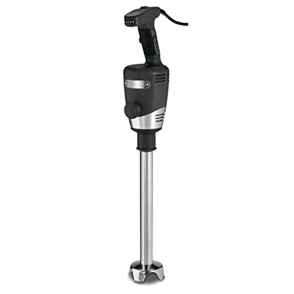 Waring Commercial Big Stix Heavy Duty Stick Immersion Hand Held Blender, 14" Removable Shaft, 1 HP, 750 Watt, Variable Speed Motor, Professional Restaurant Grade, 15 Gal Capacity, 120V, 5-15P WSB55, Black/Silver
