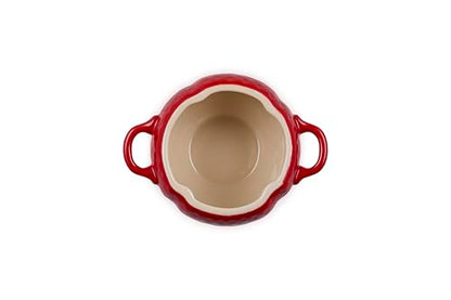 Le Creuset Stoneware Strawberry Mini Cocotte, 19 oz., Cerise