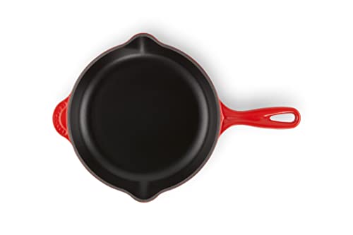 Le Creuset Enameled Cast Iron Classic Skillet, 9", Cerise