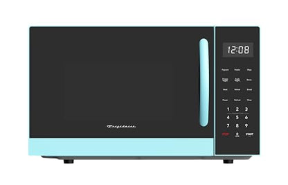 FRIGIDAIRE 0.9-Cubic Feet Microwave Oven with Oversized Display, Blue
