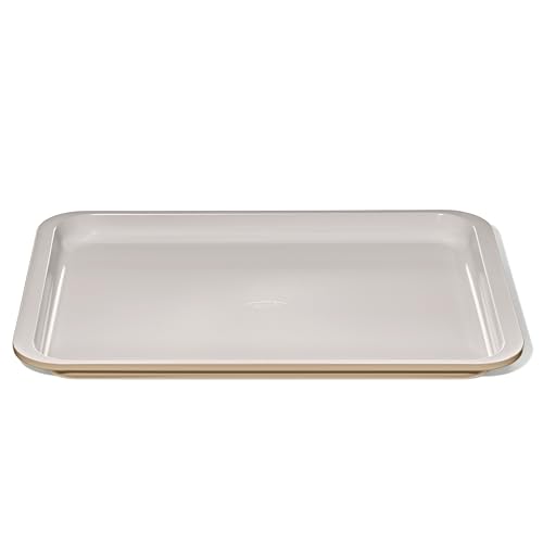 OXO Good Grips Non-Stick Pro Ceramic Coated Metal Bakeware Half Sheet Pan – Biscuit