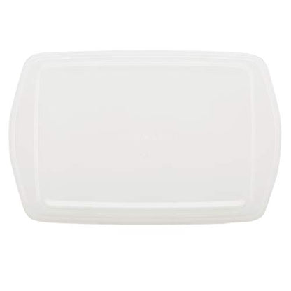Rachael Ray Nonstick Bakeware Set without Grips includes Nonstick Bread Pan, Baking Pans, Cake Pans, Cookie Sheet / Baking Sheet - 10 Piece, Silver
