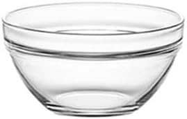 DABH4ND Small Glass Bowls for Cooking Prep, Clear Glass Bowls Perfect for Pre-measuring Spices for Cooking and Baking, Side Sauce Prep, Set of 12 (1.5 Fl Oz)