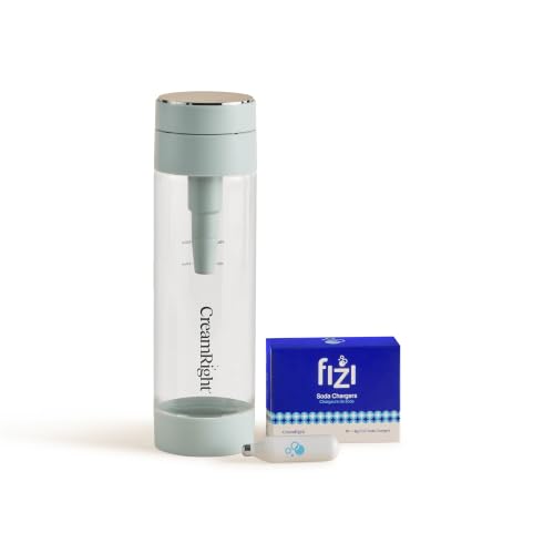 FiziGO Starter Bundle: Fizi GO "Soda-on-the-Go" Portable Soda Dispenser and Chargers