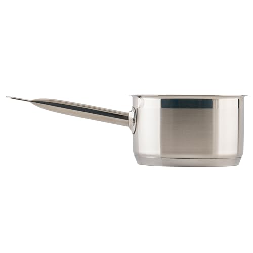Winco Heavy-Duty Stainless Steel Sauce Pan with Lid, 2 Quart