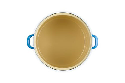 Le Creuset Enamel on Steel Traditional Stockpot, 16 qt., Marseille with Stainless Steel Knob