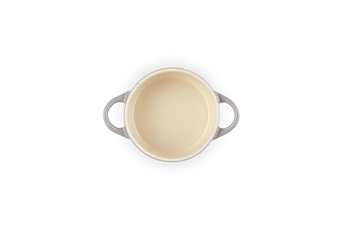 Le Creuset Stoneware Mini Round Cocotte, 8 oz., Oyster