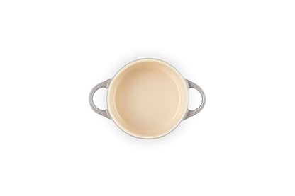 Le Creuset Stoneware Mini Round Cocotte, 8 oz., Oyster