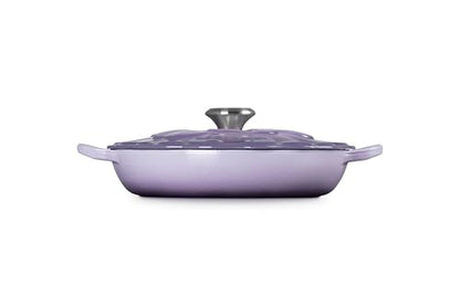 Le Creuset Enameled Cast Iron Signature Petal Braiser, 2.25 qt., Provence w/Stainless Steel Knob