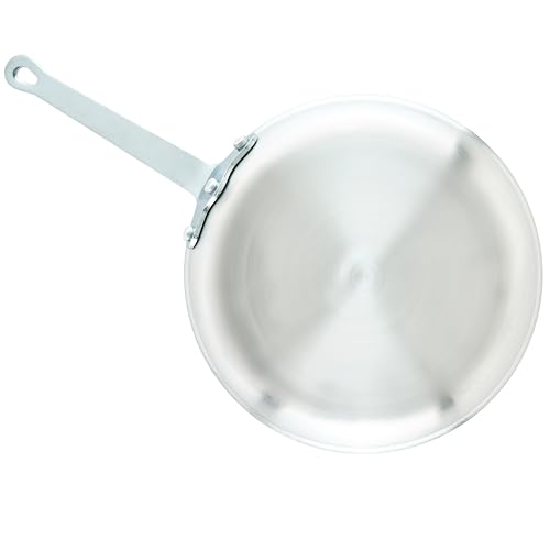 Winco Commercial-Grade Aluminium Fry Pan/Skillet, Natural Finish, 10"