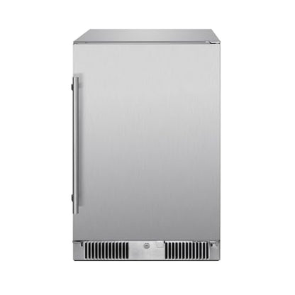 Blaze 20-Inch 4.3 Cu. Ft. Outdoor Rated Refrigerator w/Lock - BLZ-SSRF20-4.3