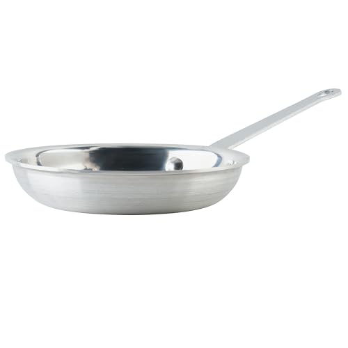 Winco Commercial-Grade Aluminium Fry Pan/Skillet, Mirror Finish, 7"