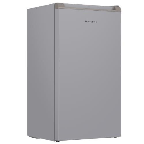 Frigidaire Mini Refrigerator, Compact Freezer Compartment, Adjustable Thermostat Control, Reversible Door, Contemporary Series, 3.2 cu ft, Grey