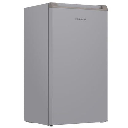 Frigidaire Mini Refrigerator, Compact Freezer Compartment, Adjustable Thermostat Control, Reversible Door, Contemporary Series, 3.2 cu ft, Grey