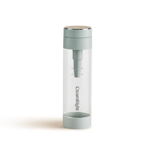 CreamRight Fizi GO Portable Soda Maker | Rechargeable Soda Dispenser, Sparkling Water Maker & Carbonation Machine | Water Carbonator for Home, Office, Travel & On-The-Go Drinks, Eco-Friendly | Teal
