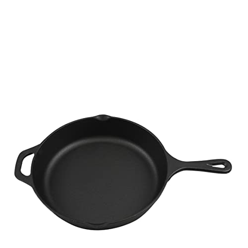Home VSS Large Pre-Seasoned Cast iron Skillet 15" single handle,Commercial grade Outdoor Camping cooking tool,Pizza, Frying pan can use on Open fire,Grill,Stovetop,Induction,Oven.