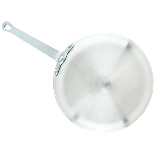 Winco Commercial-Grade Aluminium Fry Pan/Skillet, Satin Finish, 10"