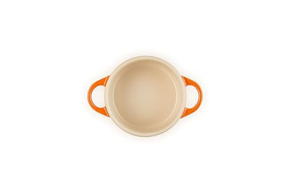 Le Creuset Stoneware Mini Round Cocotte, 8 oz., Flame