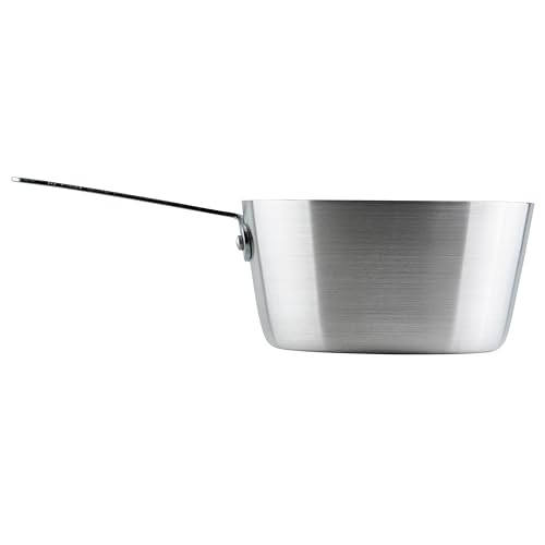 Winco Heavy-Duty Aluminum Tapered Sauce Pan, 3mm, 3.75 Quart
