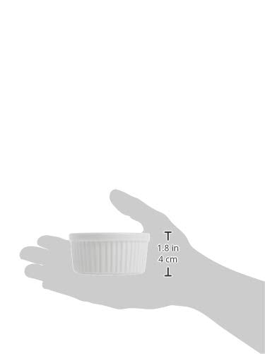 Norpro 4oz/120ml Porcelain Ramekins, Set of 6