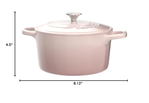 Crock-Pot Artisan Round Enameled Cast Iron Dutch Oven, 3-Quart, Pistachio Green