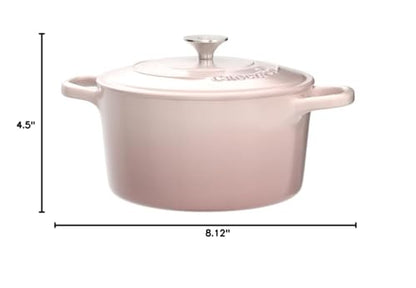 Crock-Pot Artisan Round Enameled Cast Iron Dutch Oven, 3-Quart, Pistachio Green