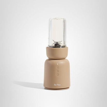 Our Place Splendor Blender - 1000W High-Power | Ultra-Sharp Blades | 2 Blending Modes | Includes 25 oz Personal Cup and Drinking Lid Set | Smoothies, Shakes & More | Steam