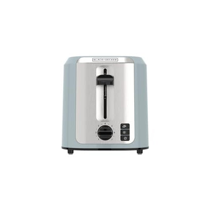 BLACK+DECKER 2-Slice Toaster with Extra-Wide Slots, Surf Spray
