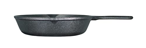 Lodge Wildlife Series-8" Cast Iron Skillet with Duck Scene, 8", Black
