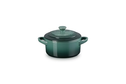 Le Creuset Stoneware Mini Round Cocotte, 8 oz., Artichaut