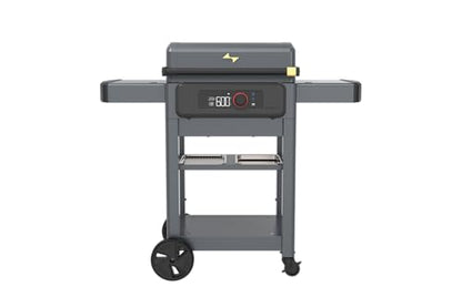 Current® Model G Griddle, Smart Electric Outdoor Flat Top BBQ Grill with 200°F to 600°F Range for Searing & Roasting, Digital Precision, Apartment-Friendly & Weather-Resistant, Slate