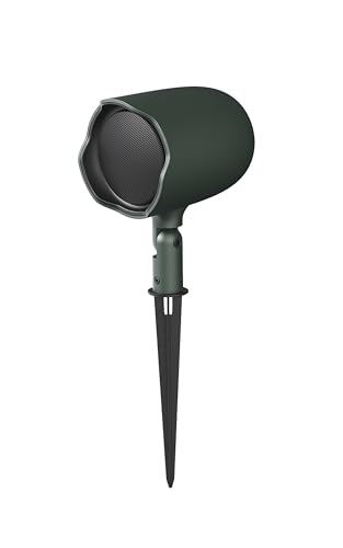 JBL Professional GSF3GN Waterproof, Ground-Stake Outdoor Landscape, Garden Speaker, 3" Coax, Green, 1 Pair of Speakers