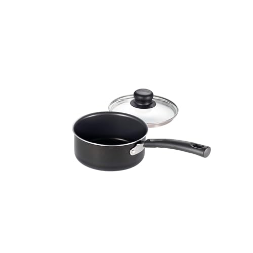 Tramontina Primaware 15-Piece Non Stick Cookware Set with Lids and Utensils, Aluminum Nonstick Pots and Pans Kitchen Set (Storm)