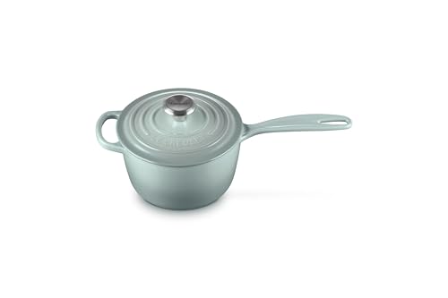 Le Creuset Enameled Cast Iron Signature, 9-Piece Cookware Set, Sea Salt