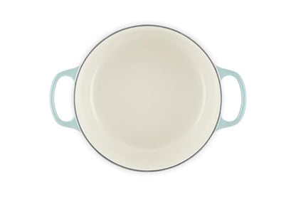 Le Creuset Enameled Cast Iron Signature, 9-Piece Cookware Set, Sea Salt