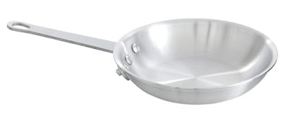 Central Exclusive Keystone 31H-017 Aluminum Fry Pan, 14" Diam., Natural Finish