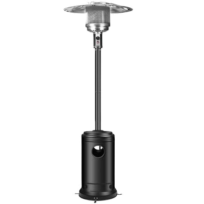 Omnarevo 50,000 BTU Propane Patio Heater with Wheels – Outdoor Gas Heater for Backyard, Garden & Restaurant, Powder-Coated Steel Body with Easy Ignition & Safety Shut-Off (w/o waterbox)