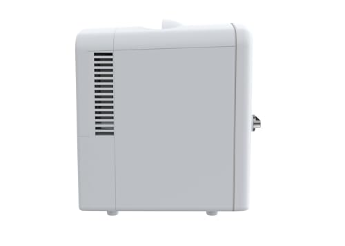 Frigidaire EFMIS171 Retro Mini Portable Personal Fridge - Ideal for Home, Office or Dorm - Includes Carrying Handle, AC/DC Wall/Car Charger (White)