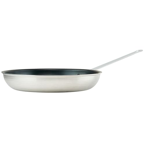 Winco Majestic 14.38" Non-Stick Frying Pan, 14 Inch, Black,Silver