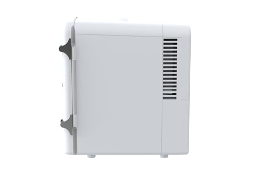 Frigidaire EFMIS171 Retro Mini Portable Personal Fridge - Ideal for Home, Office or Dorm - Includes Carrying Handle, AC/DC Wall/Car Charger (White)