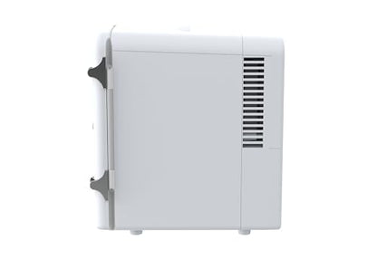 Frigidaire EFMIS171 Retro Mini Portable Personal Fridge - Ideal for Home, Office or Dorm - Includes Carrying Handle, AC/DC Wall/Car Charger (White)