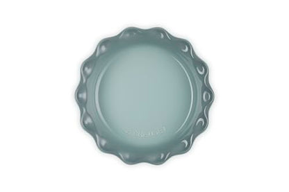 Le Creuset Stoneware Pie Dish, 9", Sea Salt
