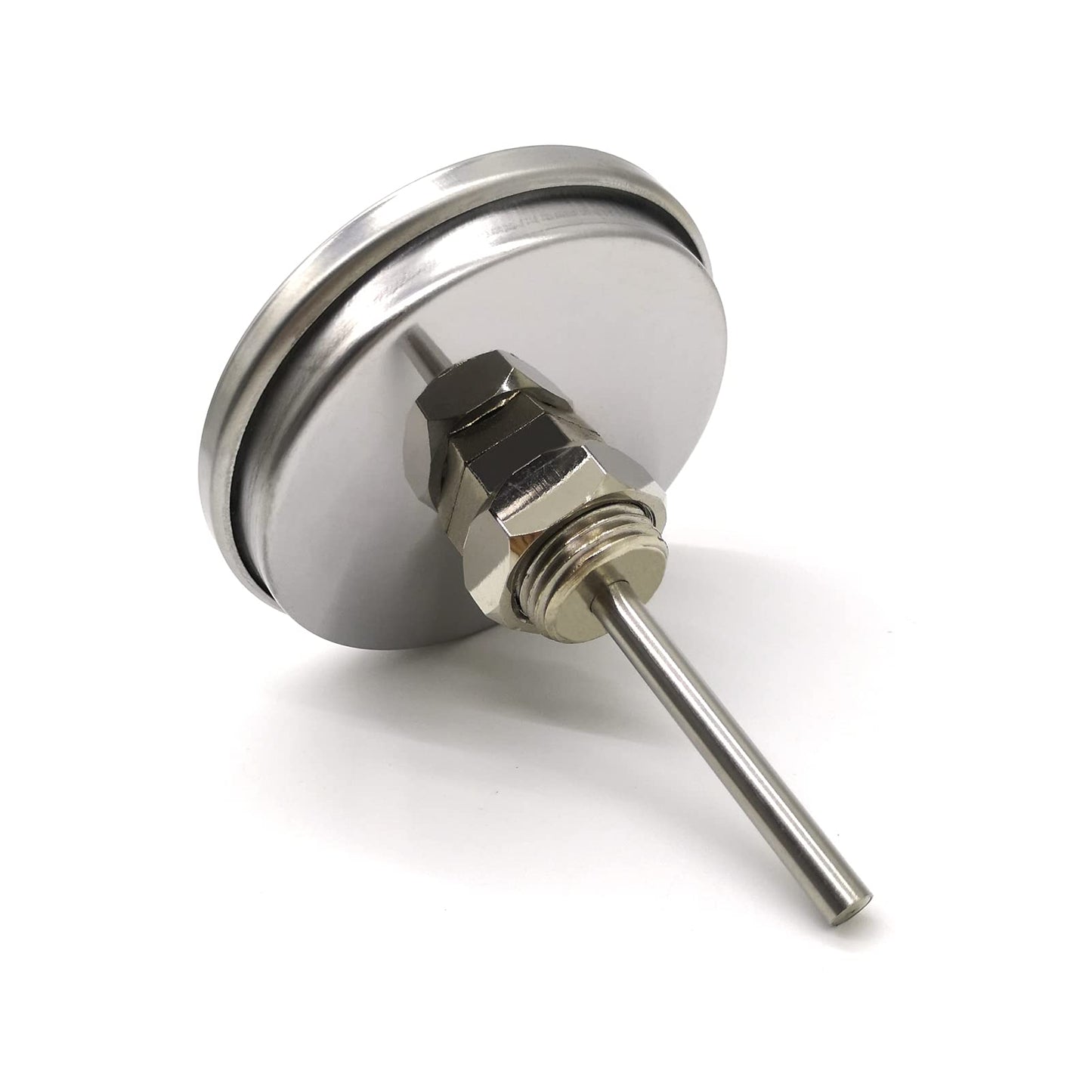 3 1/8” Accurate Luminous BBQ Thermometer Gauge for Oklahoma Joe’s Smokers 3695528R06 & Most Charcoal Pellet Wood Pit Smoker Grills, 1/2 NPT Male Thread Temperature Gauge Replacement, Grill Thermostat - CookCave